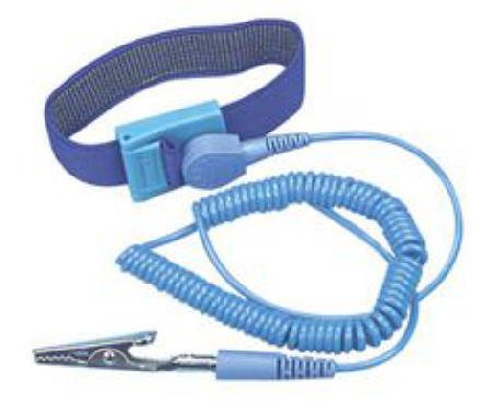 0013039207401 - ANTI-STATIC WRIST STRAP WITH 6 FT COILED CORD