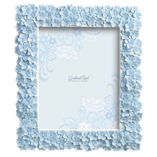 0013051351328 - GRASSLANDS ROAD EVERYDAY LIFE PHOTO FRAME, PALE BLUE HYDRANGEA, 8 BY 10-INCH