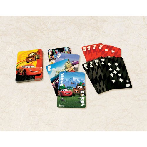 0013051364557 - AMSCAN ©DISNEY CARS 2 BIRTHDAY PARTY PLAYING CARDS FAVOR, 3 1/8 X 2 1/3, MULTICOLOR