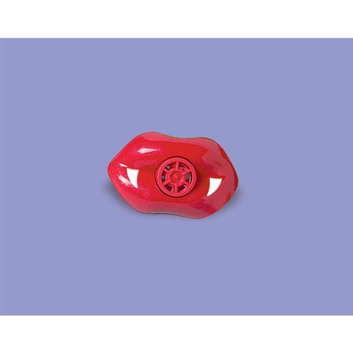 0013051372910 - AMSCAN FAMILY FRIENDLY HALLOWEEN TRICK OR TREAT VAMPIRE'S KISS WHISTLE PARTY, RED, 2 1/2 X 1 1/2 X 7/8