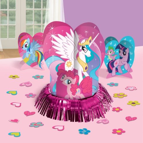 0013051388201 - AMERICAN GREETINGS MY LITTLE PONY TABLE DECORATIONS
