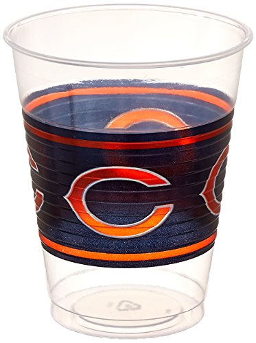 0013051464974 - PLASTIC CUPS - CHICAGO BEARS