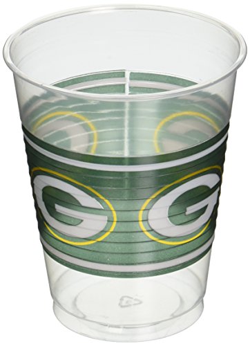 0013051465155 - PLASTIC CUPS - GREEN BAY PACKERS