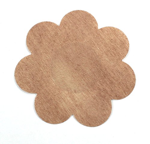 0013189286615 - PETAL NIPPLE COVERS - STICKY THIN DISPOSABLE SELF-ADHESIVE PASTIES - INCLUDES 5 PAIRS