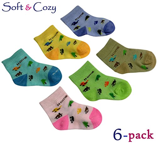 Foxy Fane Cute Soft & Cozy Cotton Baby Socks