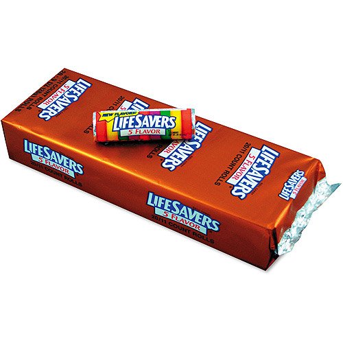 1320010320264 - LIFESAVERS ASSORTED FLAVORS HARD CANDY, 20CT