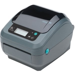 0132017659473 - ZEBRA GX42-102710-000 GX420T DIRECT THERMAL/THERMAL TRANSFER PRINTER, MONOCHROME, 7.5 H X 7.6 W X 10 D, WITH WI-FI AND LCD DISPLAY