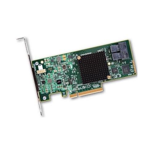 0132018146910 - LSI LOGIC LSI00344 9300-8I SGL SAS 8PORT 12GB/S PCIE3.0 HBA CONTROLLER CARD BROWN BOX
