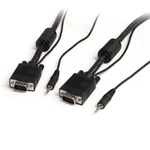 0132018217276 - STARTECH.COM 50-FEET COAX HIGH RESOLUTION MONITOR VGA CABLE WITH AUDIO HD15 M/M (MXTHQMM50A)