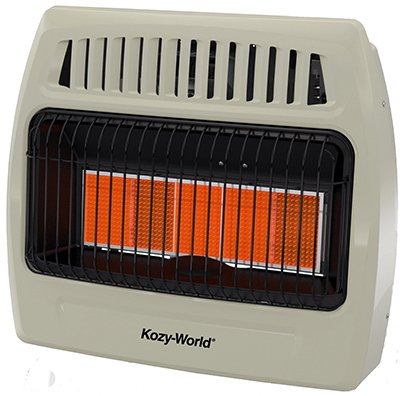 0013204405250 - WORLD MKTG OF AMERICA/IMPORT KWD525 5 PLAQUE DUAL GAS WALL HEATER