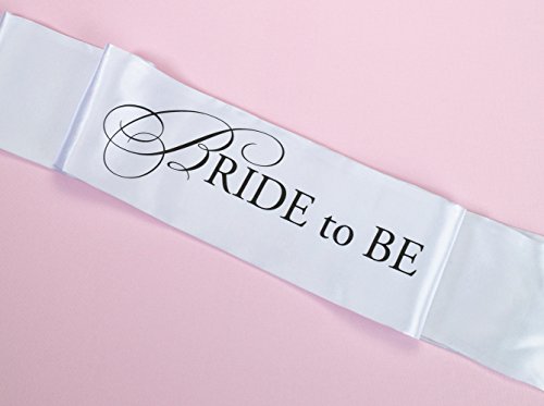 0013205001642 - LILLIAN ROSE BRIDE TO BE SASH, 68-INCH