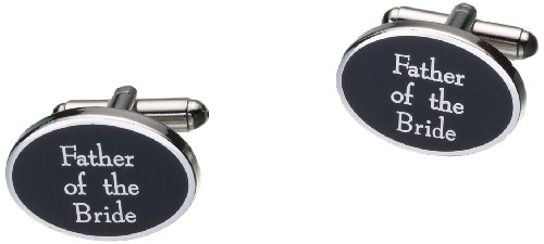 0013205003585 - LILLIAN ROSE FATHER OF BRIDE CUFFLINKS, PAIR OF 1-INCH