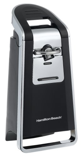 0013219003069 - HAMILTON BEACH 76606Z SMOOTH TOUCH CAN OPENER, BLACK AND CHROME