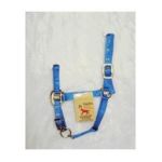 0013227015863 - 3DAS 2-3 ADJUSTABLE CHIN HALTER WITH SNAP BLUE WEANLING