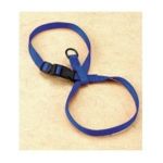 0013227033218 - ADJUSTABLE FIGURE EIGHT NYLON HARNESS FOR CATS AND PUPPIES BLUE 3 8 X 10 17 IN