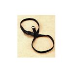 0013227033270 - ADJUSTABLE FIGURE EIGHT NYLON HARNESS FOR CATS AND PUPPIES BLACK 3 8 X 8 13 IN