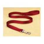 0013227037162 - DOUBLE THICK NYLON LEAD WITH SWIVEL SNAP RED X