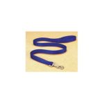 0013227037230 - DOUBLE THICK NYLON LEAD WITH SWIVEL SNAP BLUE X