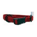 0013227038787 - 5 ADJ. DOG COLLAR 12 COLOR RED 18 IN