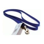 0013227057689 - SINGLE THICK NYLON LEAD WITH SWIVEL SNAP BLUE X