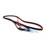 0013227057726 - SINGLE THICK NYLON LEAD WITH SWIVEL SNAP RED X