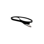 0013227058464 - SINGLE THICK NYLON LEAD WITH SNAP IN BLACK 1 IN