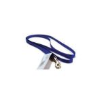 0013227059201 - SINGLE THICK NYLON LEAD WITH SWIVEL SNAP BLUE 3 4 X