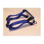 0013227102532 - ADJUSTABLE COMFORT DOG HARNESS IN BLUE SIZE LARGE 40 IN