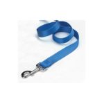 0013227526185 - SINGLE THICK NYLON LEAD WITH SWIVEL SNAP BERRY 6 FT