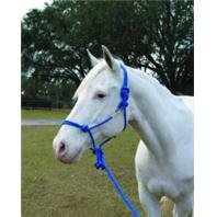 0013227539482 - ADULT HORSE ROPE HALTER WITH LEAD