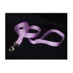 0013227552177 - SINGLE THICK NYLON LEAD WITH SWIVEL SNAP LAVENDER X 4 FT
