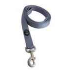 0013227555727 - NYLON LEAD WITH SWIVEL SNAP IN GRAY