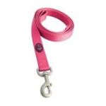 0013227555802 - NYLON LEAD WITH SWIVEL SNAP IN PINK 8 IN