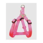 0013227556793 - ADJUSTABLE EASY ON DOG HARNESS 1 X 30 40 HOT PINK 40 IN