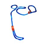0013227961559 - POLYROPE DOG LEAD COLLAR COMBO COLOR BLUE 3 X 6