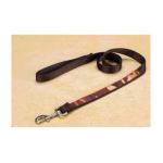 0013227964017 - SINGLE THICK NYLON LEAD WITH SNAP IN CAMOUFLAGE SIZE 1 X 72