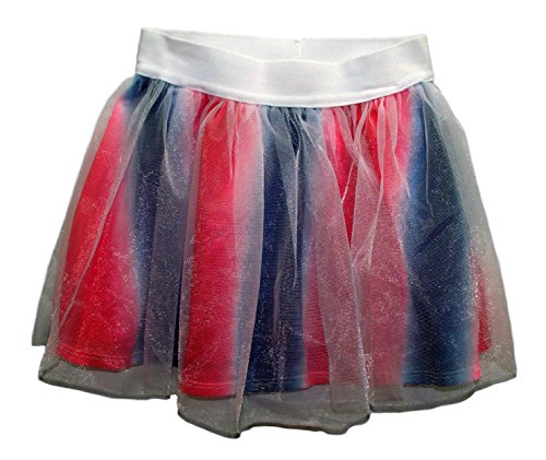 0013263146224 - GIRLS 4TH OF JULY RED, WHITE, AND BLUE BABY & TODDLER TUTU SKIRT (4T)