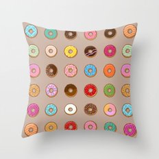 0013267371165 - CANNERATELN COLORFUL DOUGHNUTSPILLOW CASES DECORATIVE 20X20IN PILLOW CASE