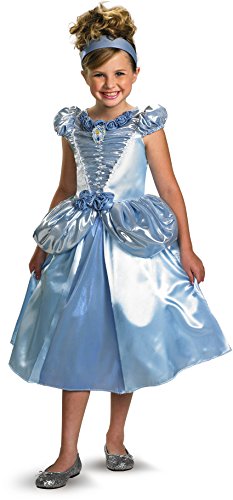 0013314107204 - CINDERELLA SHIMMER DELUXE COSTUME - EXTRA SMALL (3T-4T)