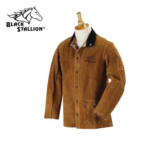 0013332010333 - REVCO BLACK STALLION 30WC 30 COWHIDE LEATHER WELDING JACKET - LARGE