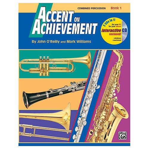 0133587275995 - ALFRED ACCENT ON ACHIEVEMENT BOOK 1 FOR COMBINED PERCUSSION (S.D.