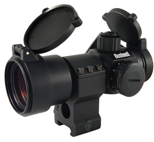 0133588905921 - BUSHNELL OPTICS TRS-32 RED DOT RIFLESCOPE WITH 30MM TACTICAL RING, 1X 32MM