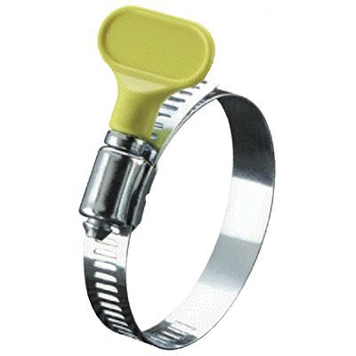 0013440021931 - TURN-KEYTM HOSE CLAMPS - CARD OF TURN KEY CLAMPSYELLOW (2 SIZE 12'S)