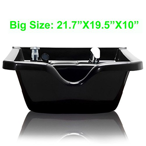 0013552731537 - ALL STAINLESS DRAIN WITH STAINLESS FILTER SCREEN COMES WITH VACUUM BREAKER EASY INSTALL LARGE SIZE DURABLE REINFORCED ACRYLIC FIBER SHAMPOO BOWL HEALTH LINE PRODUCTS ® BEAUTY SALON BARBER SHOP HAIR STYLING EQUIPMENT SINK