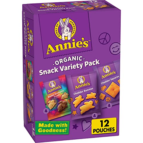 0013562001804 - ANNIE'S HOMEGROWN VARIETY SNACK PACK, 14 OUNCE