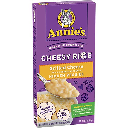0013562117413 - ANNIE’S CHEESY RICE - GRILLED CHEESE, 6.9 OUNCE