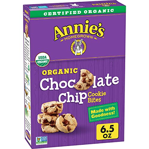 0013562492916 - ANNIES HOMEGROWN COOKIE BITES CHOC CHIP BX