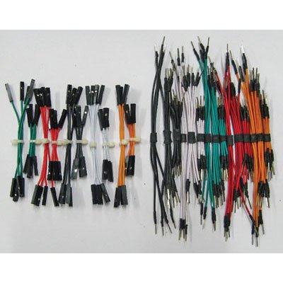 0013564039249 - WIRE JUMPER KIT 140 PIECES 100 MALE CABLES 40 FEMALE CABLES 5 COLORS