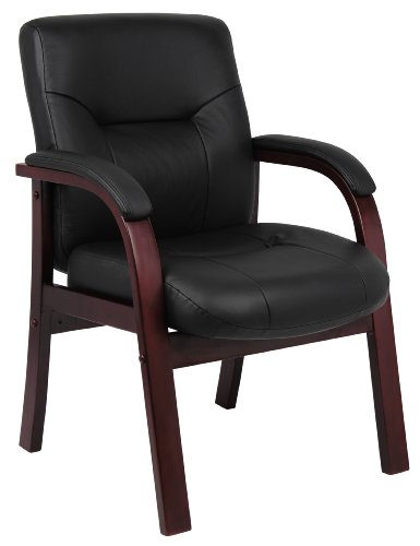 0013583024066 - BOSS EXECUTIVE LEATHER CHAIR BLACK