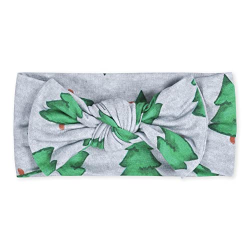 0013618343612 - GERBER BABY GIRLS BUTTERY-SOFT HEADBAND WITH BOW MADE FROM EUCALYPTUS, TREES, ONE SIZE